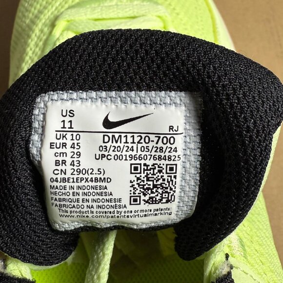 Nike Legend Essential 3 Next Nature Barely Volt Phantom | NWB no lid - Picture 8 of 10